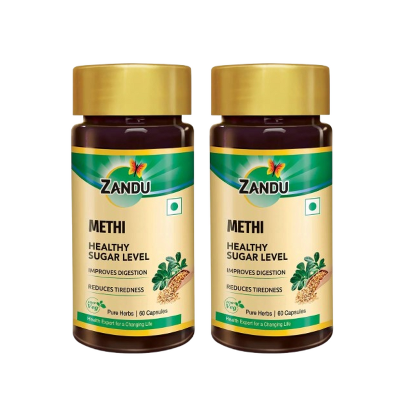 Zandu Methi Healthy Sugar Level Capsules