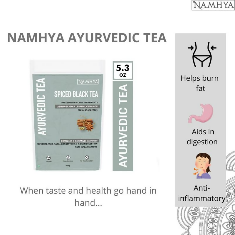 Namhya Ayurvedic Spiced Black Tea- Natural Immunity Booster