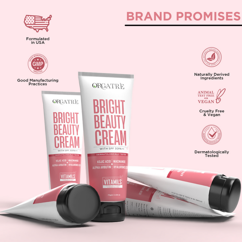 Orgatre Bright Beauty Cream SPF 30 PA++