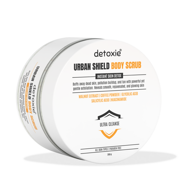 Detoxie Body Wash & Body Scrub Combo - Urban Shield