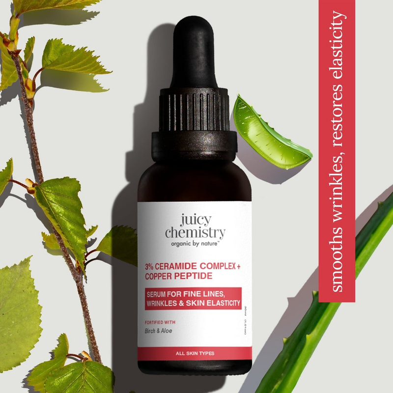 Juicy Chemistry 3% Ceramide Complex + Copper Peptide Face Serum