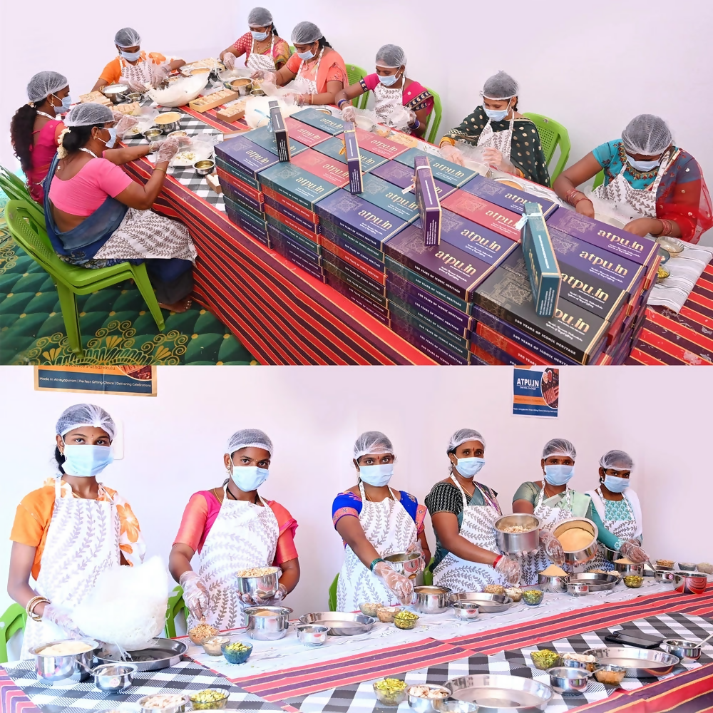 ATPU’s Sugar Free Traditional Dry Fruits Putharekulu