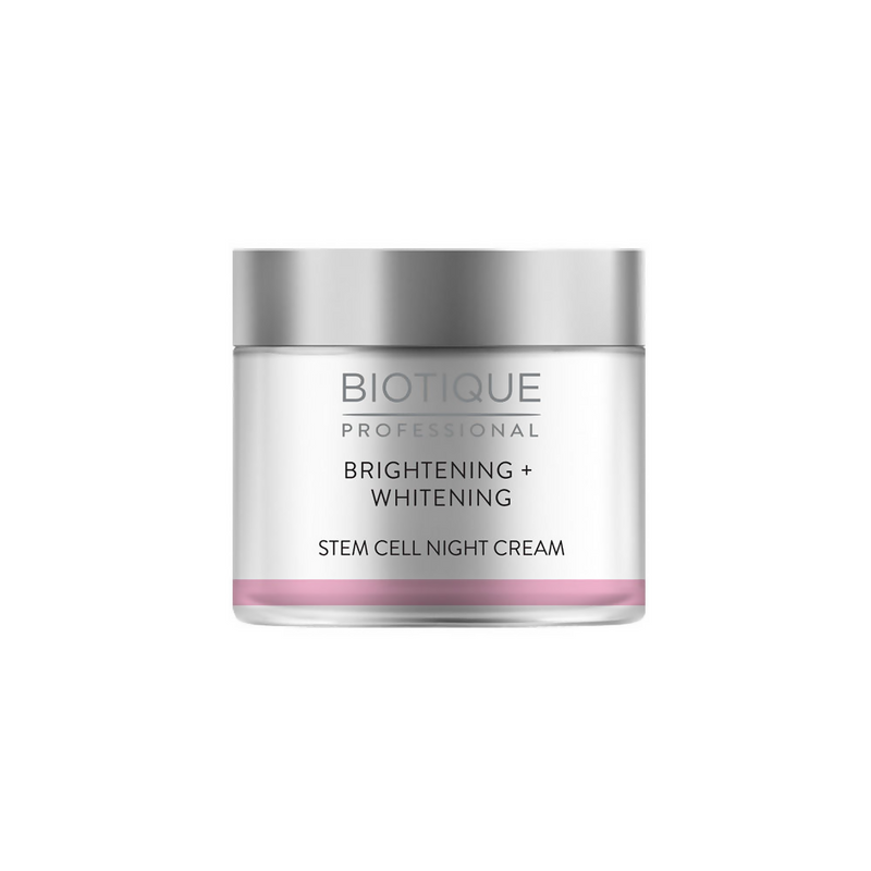 Biotique Professional Brightening + Whitening Stem Cell Night Cream