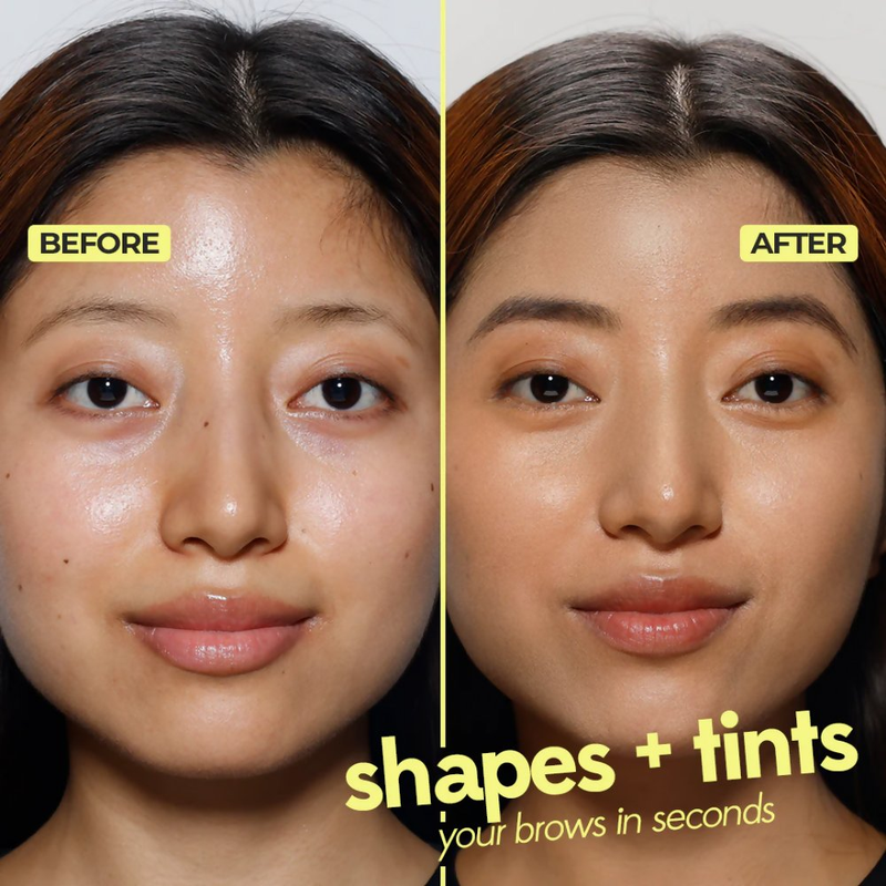 Ruby's Organics Tinted Eyebrow Gel - Dark Brown