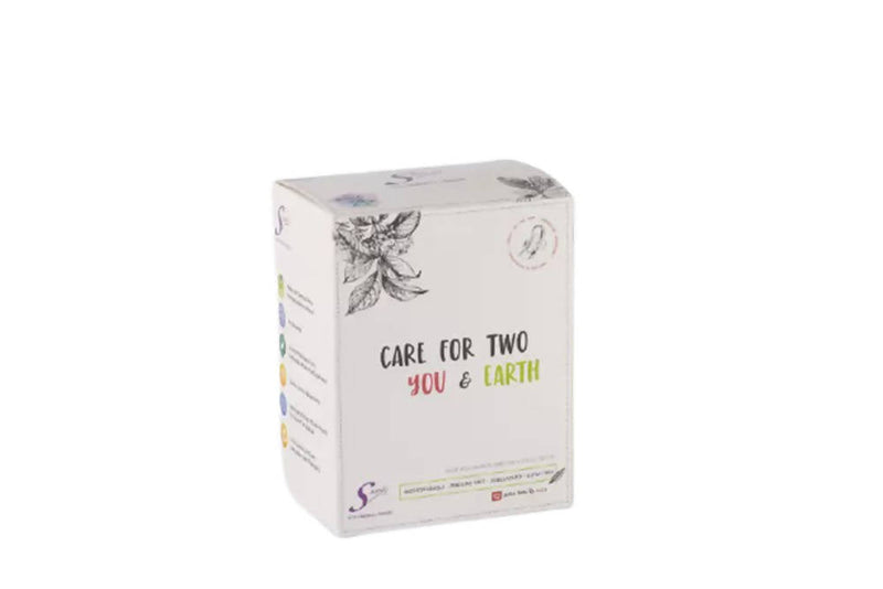 Saathi Bamboo Fiber Regular Flow Sanitary Napkins Pack
