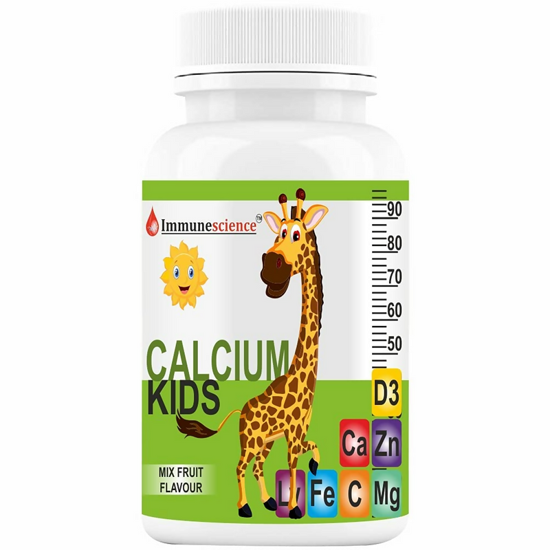 Immunescience Calcium With Vitamin D3 (Vitamin D) Tablets For Kids