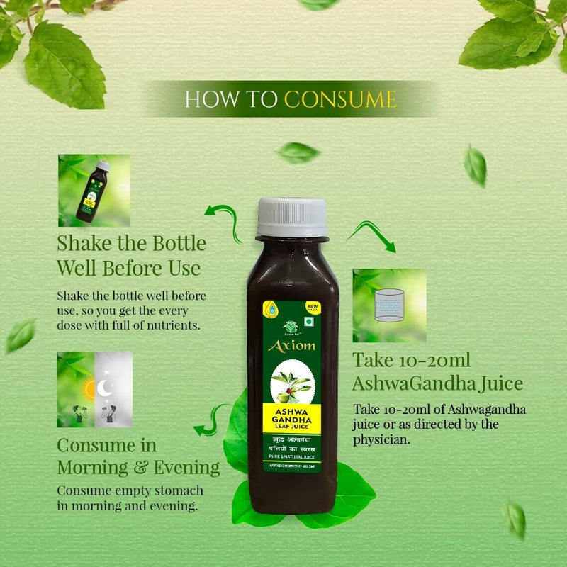 Axiom Ashwagandha Leaf Juice