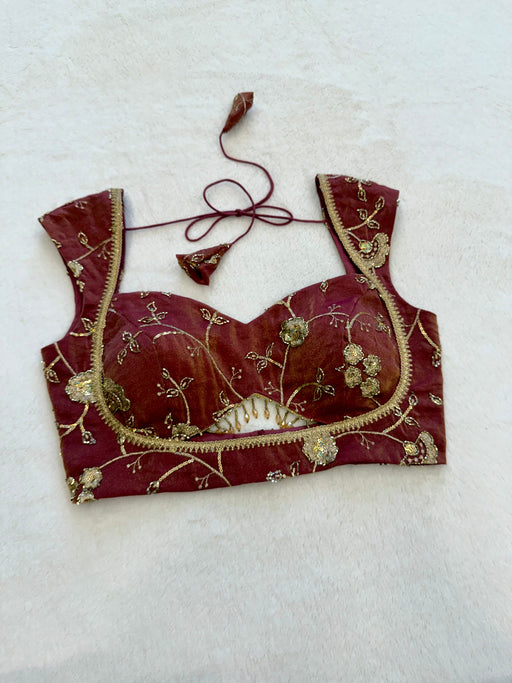 Zarina Light Plum Blouse