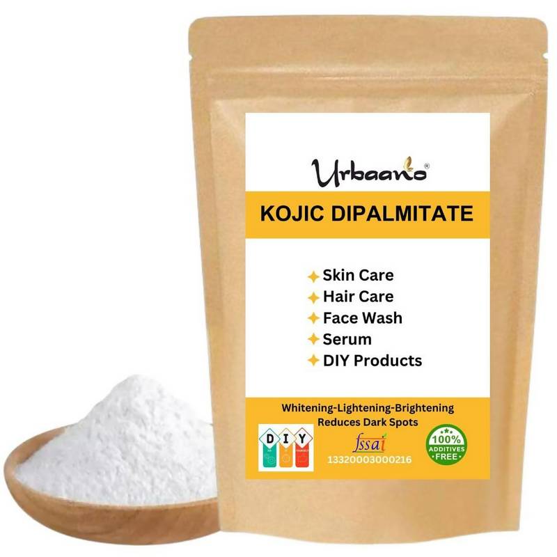 Urbaano Herbal Pure Kojic Acid Dipalmitate Powder for Skin Serum, Cream