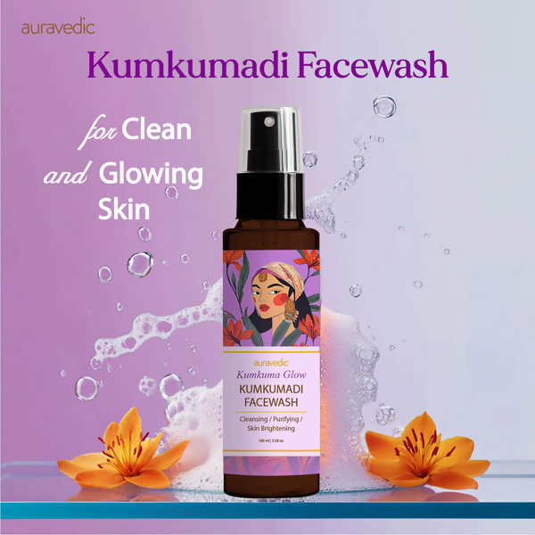 Auravedic Kumkumadi Gel Face Wash