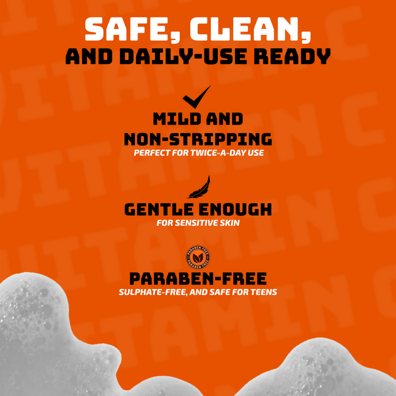 Elemen Vitamin C Face Wash with Jojoba & Orange Extracts