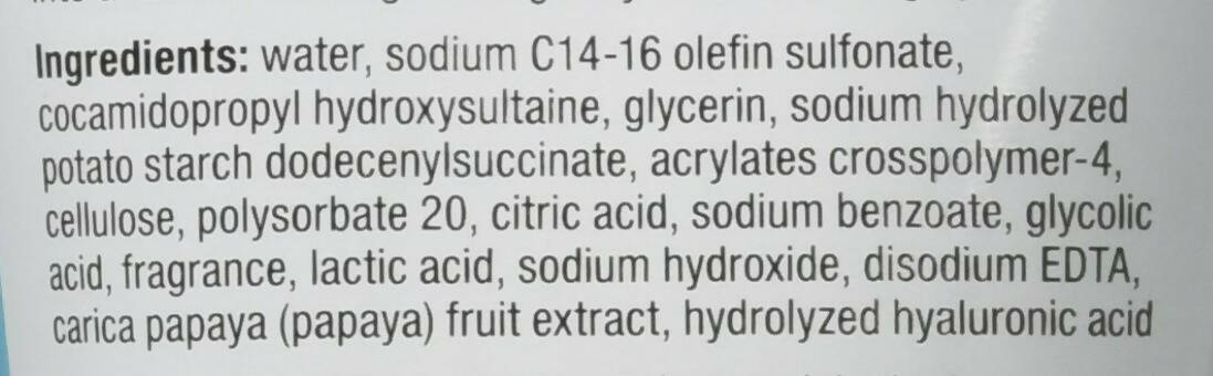 Neutrogena Hydro Boost Exfoliating Cleanser