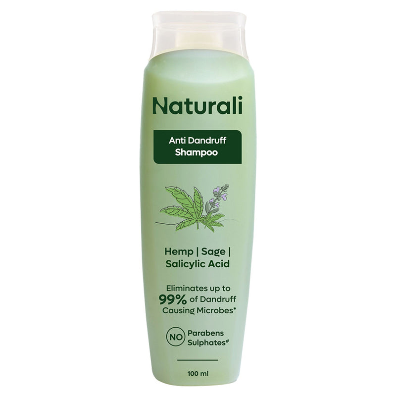 Naturali Anti-Dandruff Shampoo With Hemp, Sage & Salicylic Acid