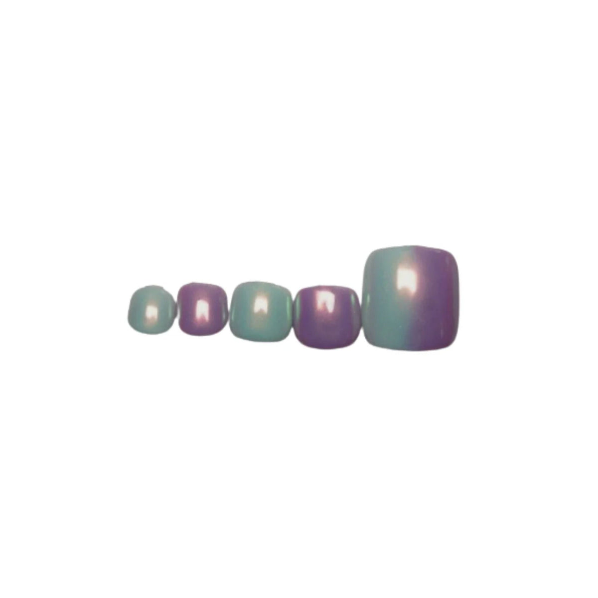 SOEZI Aurora Dreams Toezi Reusable Press On Nails - Ready To Wear Kit