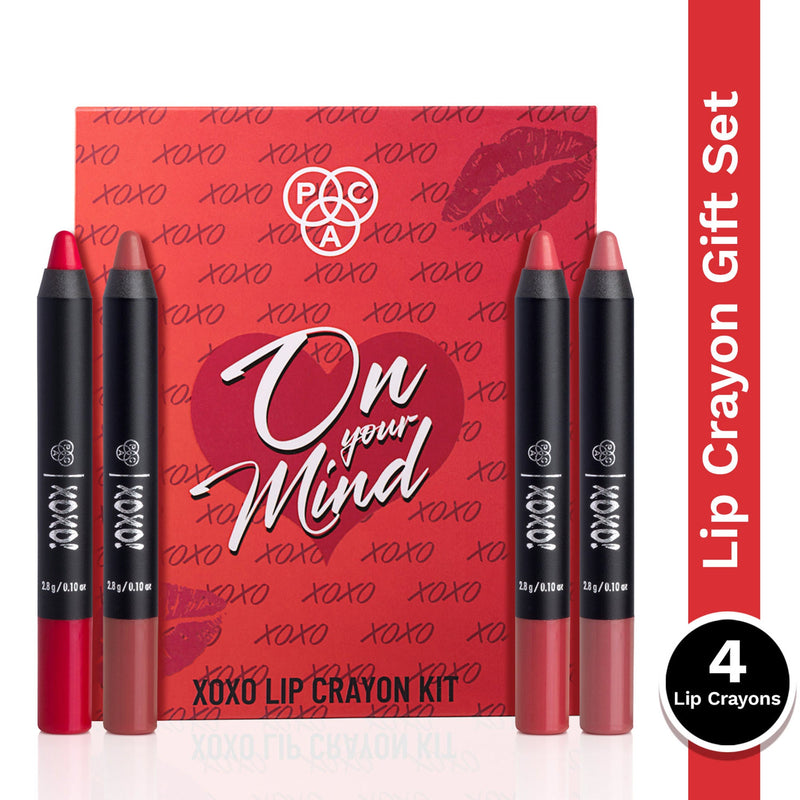 PAC Studio Xoxo Lip Crayon Kit - On Your Mind