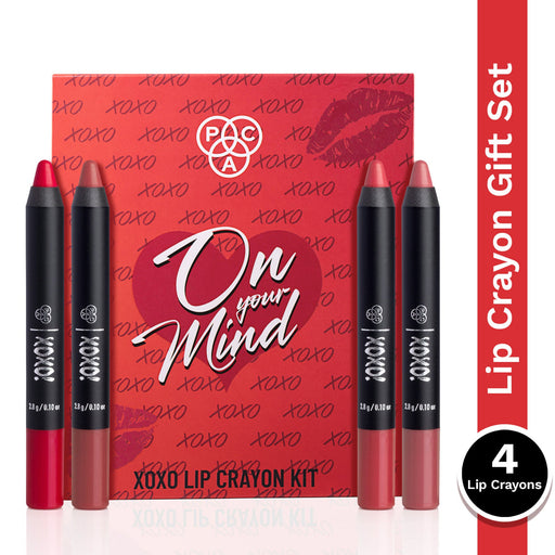 PAC Studio Xoxo Lip Crayon Kit - On Your Mind