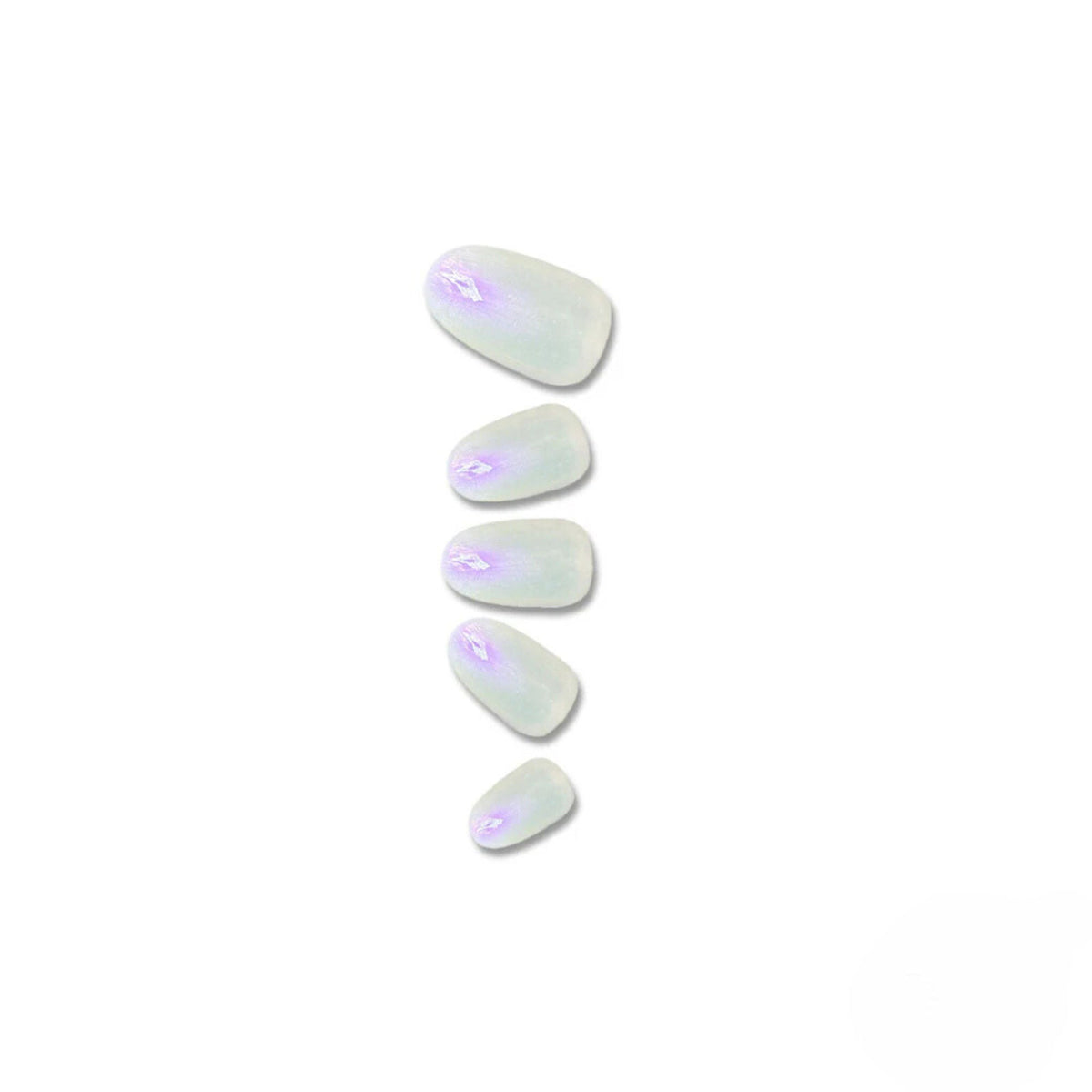 SOEZI Glossy Glow Reusable Press On Nails - Application Kit