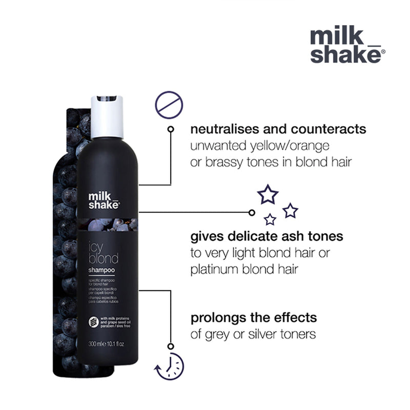 Milkshake Icy Blond Shampoo For Light Blond Coloured Hair
