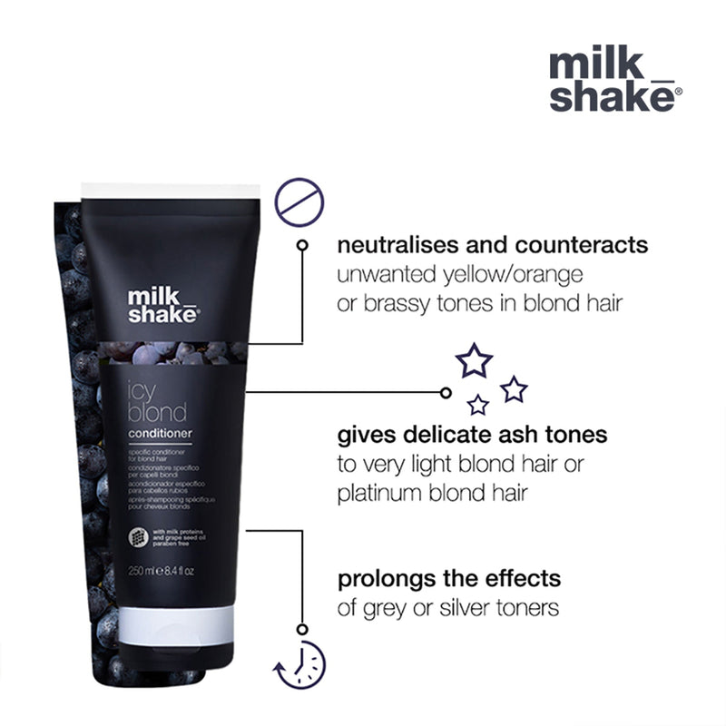 Milkshake Icy Blond Conditioner For Light Blond Coloured Hair