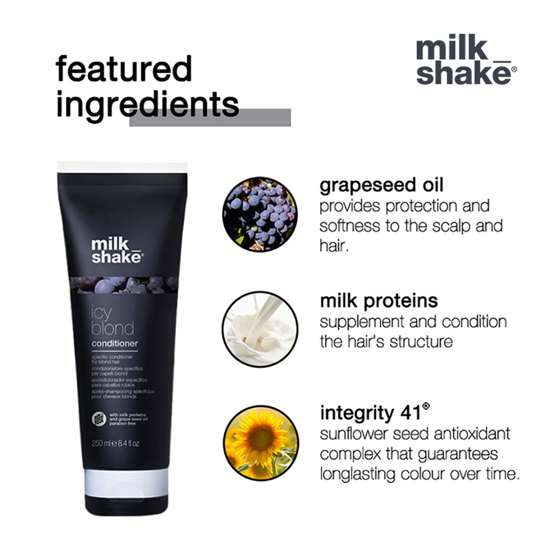 Milkshake Icy Blond Conditioner For Light Blond Coloured Hair