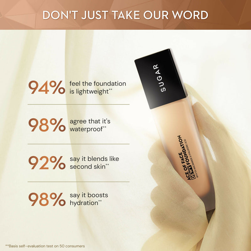 Sugar Ace Of Face Dewy Foundation - 20 Galao