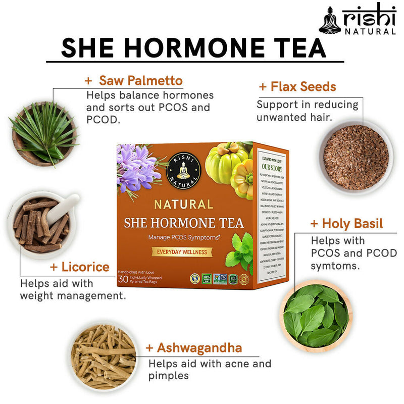 Rishi Natural She Hormone Tea