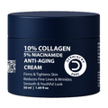 Dermistry 10% Collagen Skin Tightening Anti Aging Day Night Hydrates Moisture Face Cream