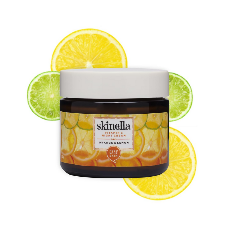 Skinella Vitamin C Night Cream-Orange Lemon