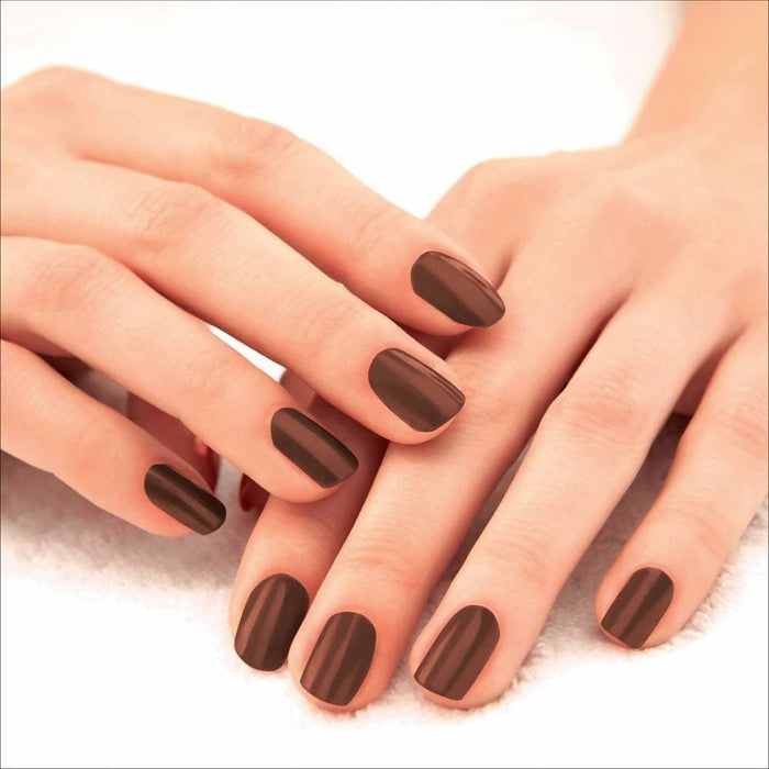 Lakme 9 to 5 Primer + Gloss Nail Polish - Woody Desk Elegance
