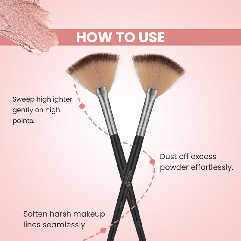London Prime HD Fan Brush-LP309 ( Formerly London Pride Cosmetics )