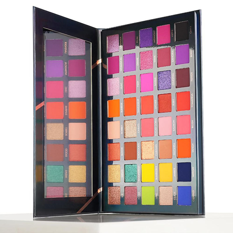 PAC Studio Vibe Eyeshadow Palette X40 Season 1 - Blendable Formula, Intense Color Payoff, Richly Pigmented