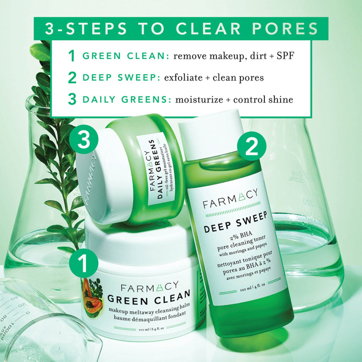 Farmacy Beauty Deep Sweep 2% BHA Pore Cleaning Toner With Salicylic Acid & Moringa Water
