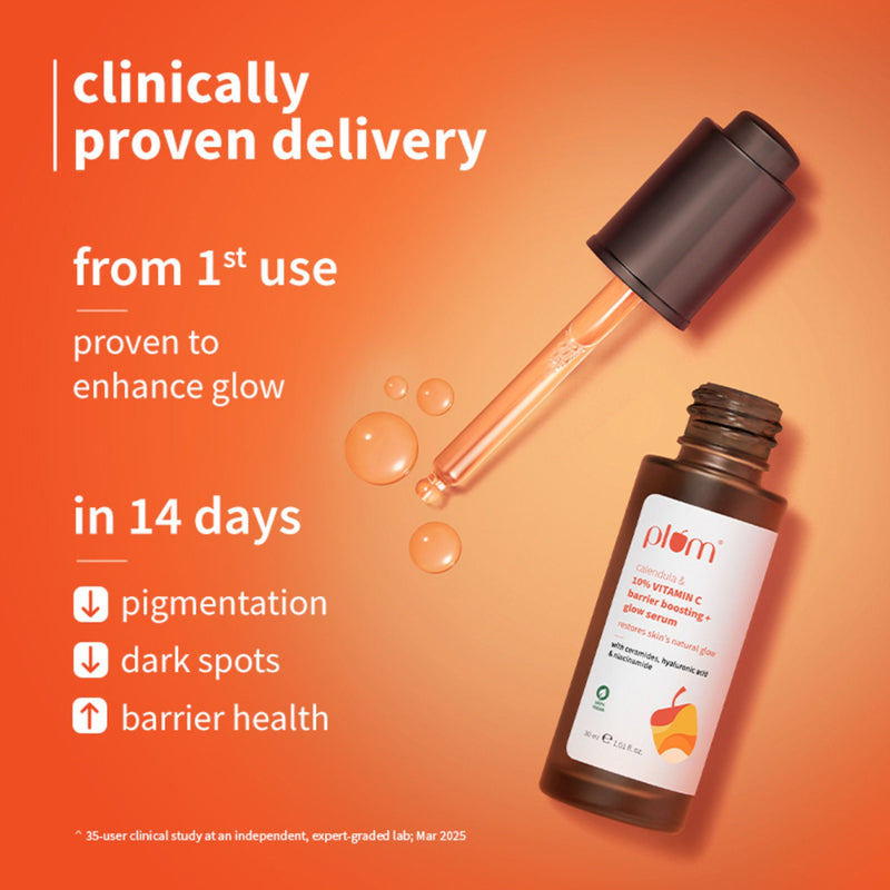 Plum Bestselling Vitamin C & Alpha Arbutin Sun Protect Duo - For Tan Protection & Glowing Skin