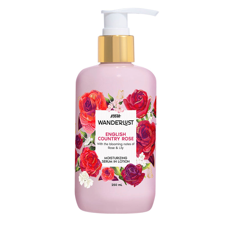 Wanderlust Moisturizing Body Lotion - English Country Rose