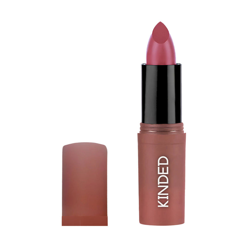 KINDED Satin Saga Bullet Creamy Lipstick With Satin Finish & Vitamin E - 05 Berry Plum