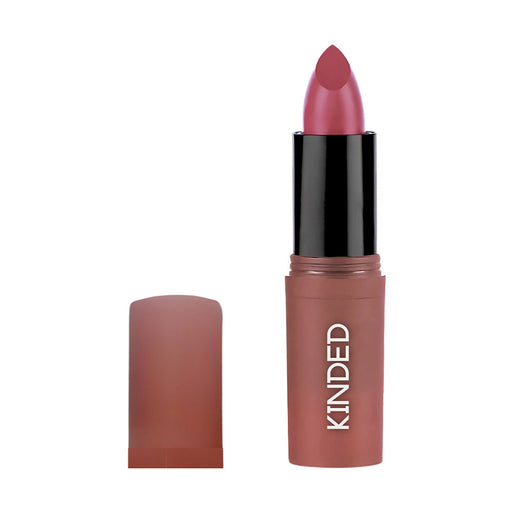 KINDED Satin Saga Bullet Creamy Lipstick With Satin Finish & Vitamin E - 05 Berry Plum