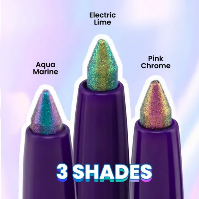 NY Bae Holographic Gel Eyeliner - Pink Chrome 02