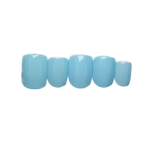SOEZI Blue Bird Reusable Press On Nails - Ready To Wear Kit
