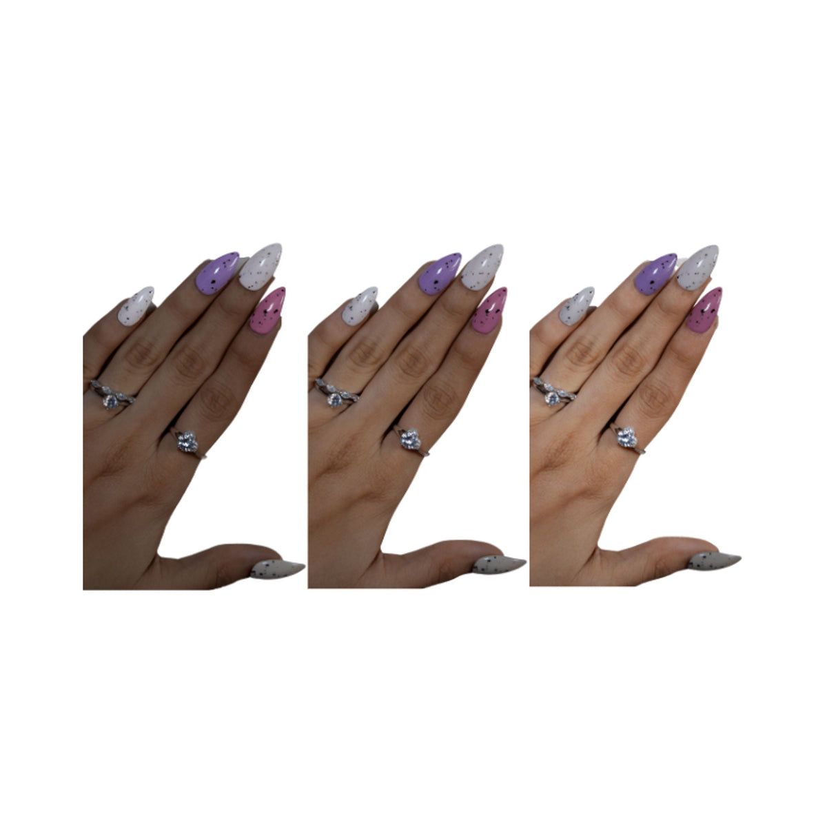 SOEZI Cute And Casual Reusable Press On Nails - Ready To Wear Kit