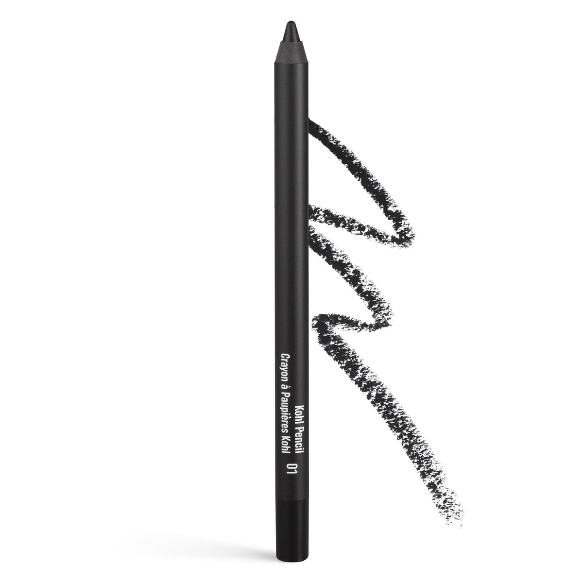 Inglot Kohl Pencil 01 | Professional Eye Liner | Intense Black | Smudge-proof | Long-lasting
