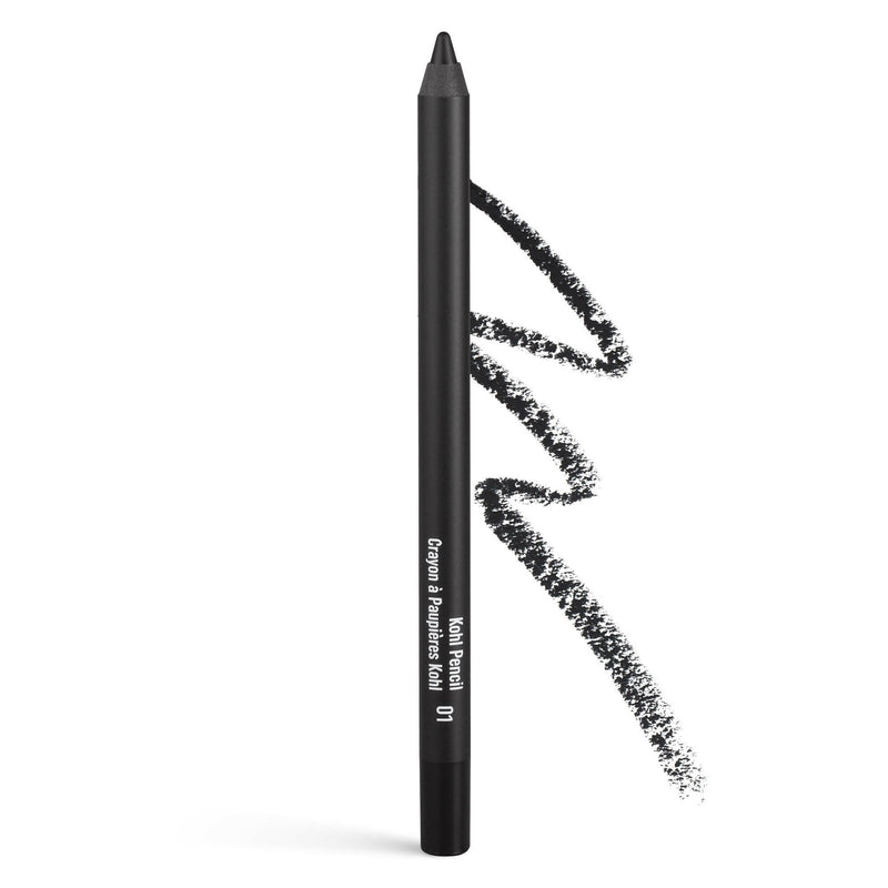 Inglot Kohl Pencil 01 | Professional Eye Liner | Intense Black | Smudge-proof | Long-lasting