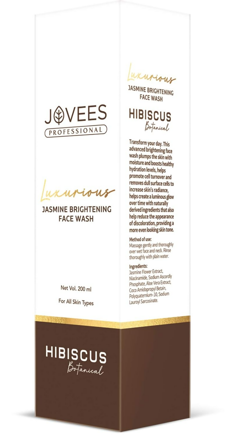 Jovees Professional Jasmine Brightening Face Wash with Aloe Vera