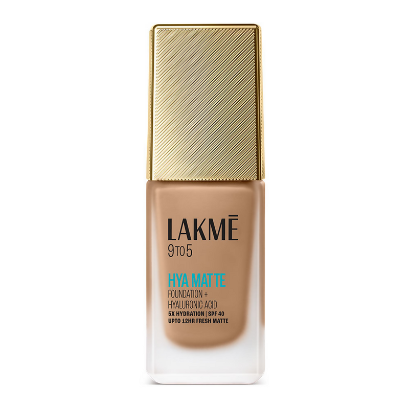 Lakme 9to5 Hya Matte Foundation + Hyaluronic Acid - Cool Walnut