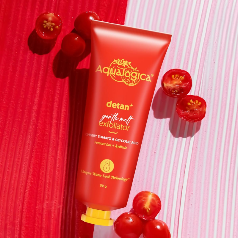 Aqualogica Detan+ Face & Body Scurb with Cherry Tomato