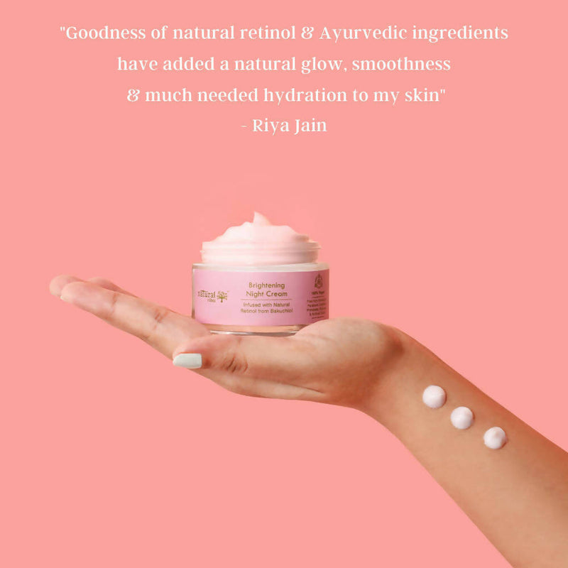 Natural Vibes Glow & Brightening Night Cream