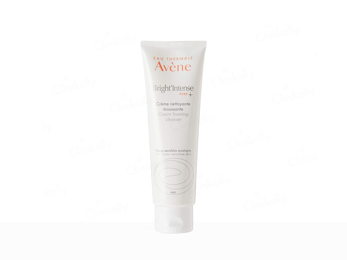 Avene Bright Intense Pure Cream Foaming Cleanser