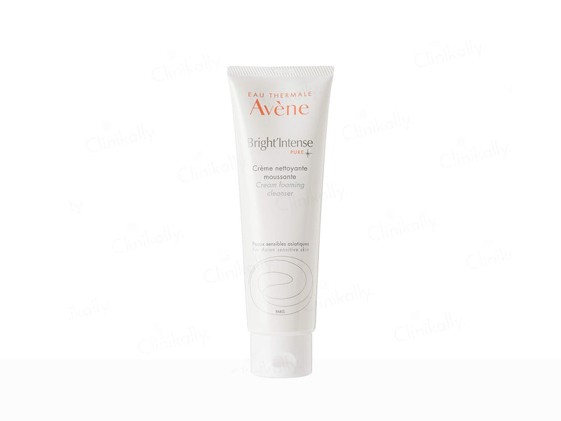 Avene Bright Intense Pure Cream Foaming Cleanser