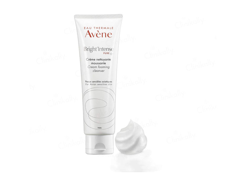 Avene Bright Intense Pure Cream Foaming Cleanser