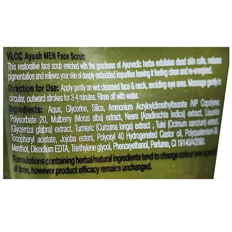 VLCC Ayush Men Face Scrub