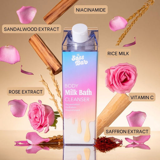 The Sass Bar Daybreak Brightening Bodywash with Niacinamide +Vitamin C for Dull Skin